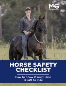 horse safety checklist to build confidence in your abilities