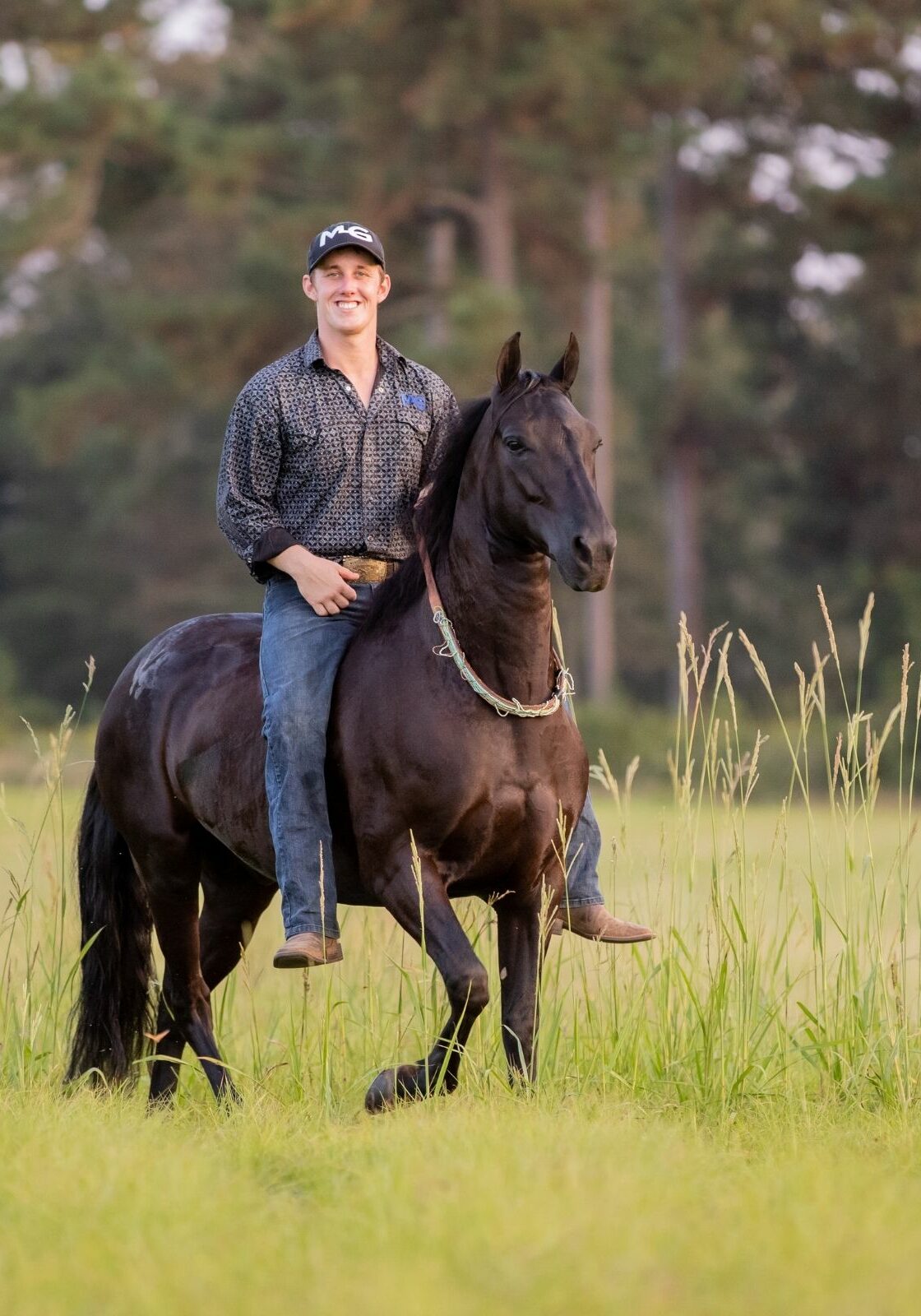 Gascon horsemanship headers_1600 wide_bareback michael riding bareback